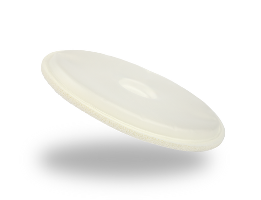 top view of aerobolster L foam round air bolster