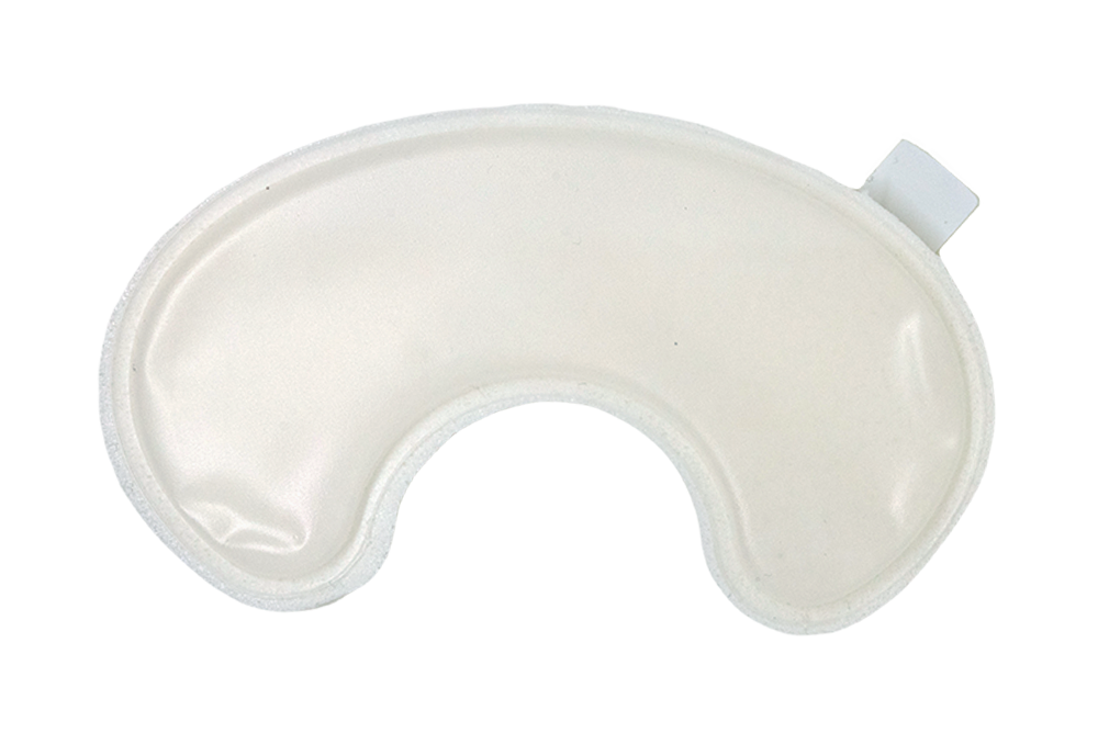 aerobolster prefilled air bolster on medium crescent for leaking wounds on lower leg around the ankle and foot