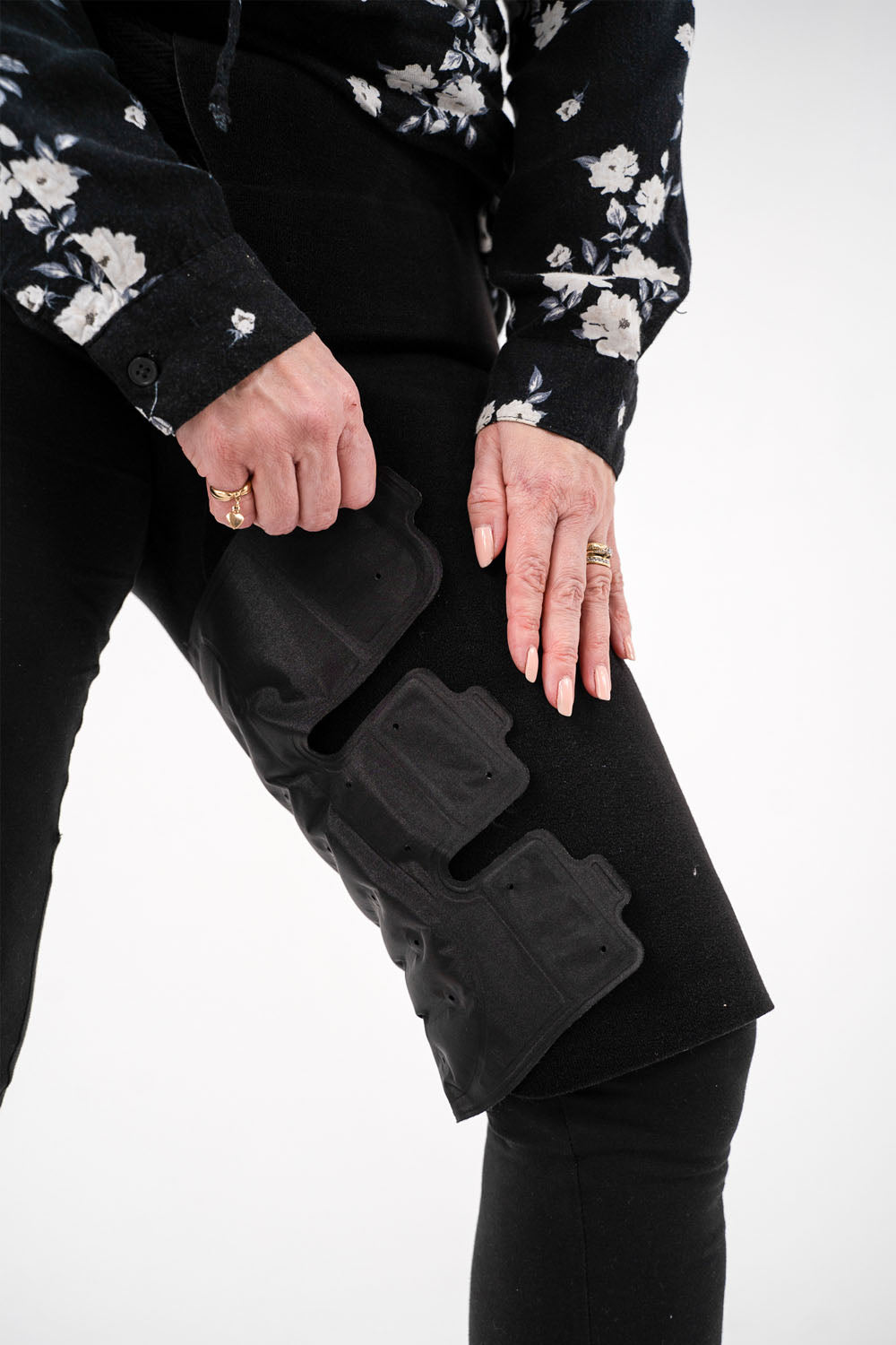 aero-wrap thigh secure fit on thigh to prevent dvt